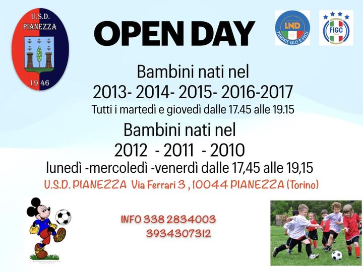 OPEN DAY 2022